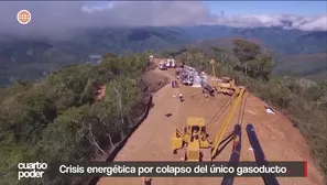Fuga de gas provoca crisis energética y largas colas en grifos. Foto y video: Cuarto Poder