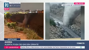 Alerta por fuga de gas en SJL