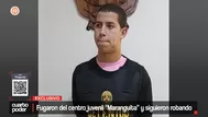 Fugó de Maranguita, asaltó con Mini-uzi y juez ordena su retorno