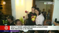 Kenji y Keiko tras dar discurso | Video: América Noticias