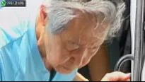 Alberto Fujimori fue internado en una clínica.