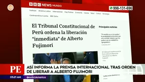 Medios internacionales informan sobre Fujimori | Video: América Noticias