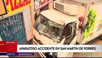 Accidente en SMP. América Noticias