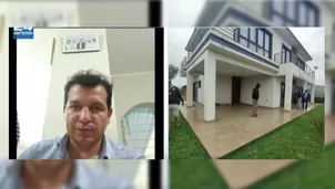 Sánchez Sánchez es dueño de la casa de Sarratea en Breña / Video: Canal N