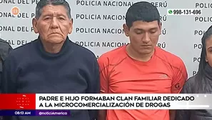 Padre e hijo vendían drogas | Video: América Noticias