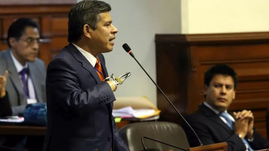 Luis Galarreta. Foto: Congreso