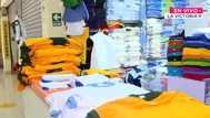 Gamarra: Inicia la venta de uniformes escolares