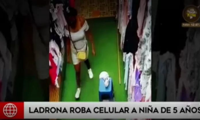 Gamarra Ladrona Roba Celular A Niña De 5 Años América Noticias 7804