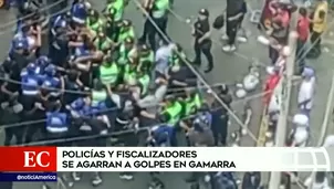 Aglomeración de público a poco de las fiestas hace que se realicen intervenciones de fiscalizadores. Video: América Noticias