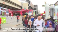 Gamarra y Mesa Redonda: Caos e informalidad navideña