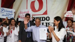  Vocero de Gana Perú aseguró que las encuestas no les quitan el sueño / Foto: Andina