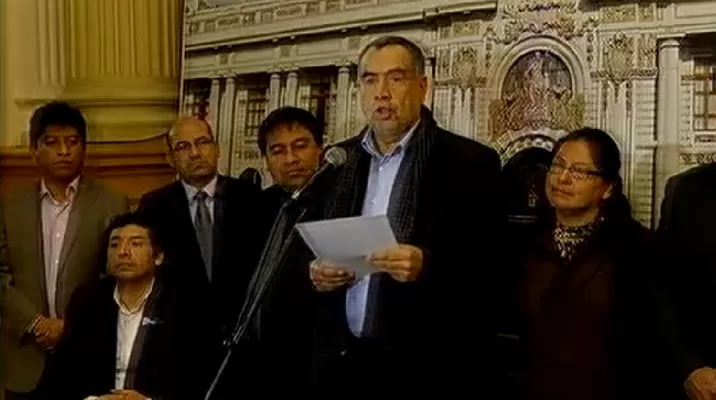 Vocero de Gana Perú señaló que todos nos expresamos con absoluta libertar en este Gobierno /Foto: Captura Canal N Vocero de Gana Perú señaló que todos nos expresamos con absoluta libertar en este Gobierno /Foto: Captura Canal N
