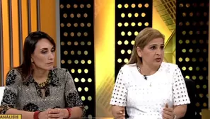 Patricia Donayre y Maritza García. Foto: Canal N