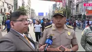 General Monroy condena todo acto irregular o ilegal en operativo