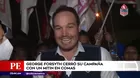 George Forsyth cerró su campaña con un mitin en Comas