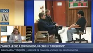 Gerenta del Grupo Oviedo: "Gareca le dijo a Oviedo: 'yo creo en ti, presidente'"