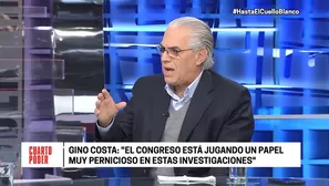 Gino Costa, congresista de la Bancada Liberal.