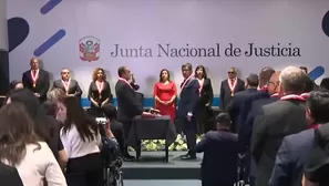 Hoy se instaló el pleno de JNJ para el período 2025-2030. Gino Ríos Patio es el nuevo el presidente. / Video: Canal N