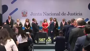 Hoy se instaló el pleno de JNJ para el período 2025-2030. Gino Ríos Patio es el nuevo el presidente. / Video: Canal N