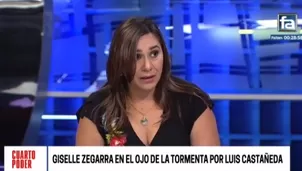 Giselle Zegarra, ex gerente de promoción de inversión privada durante la gestión de Luis Castañeda Lossio. Video: Cuarto Poder