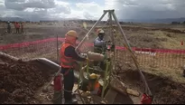 Trabajos en Chinchero. Foto: El Peruano