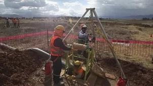 Trabajos en Chinchero. Foto: El Peruano