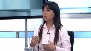 Giulliana Loza, abogada de Keiko Fujimori. Foto: Captura de TV