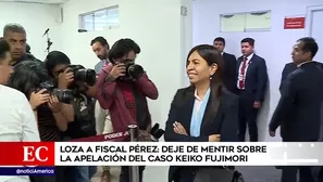 Giulliana Loza, abogada de Keiko Fujimori. América Noticias