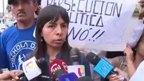 Loza dijo que mantiene la esperanza de que Keiko salga libre. Foto: Captura de TV