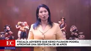 Keiko Fujimori, lideresa de Fuerza Popular. América Noticias