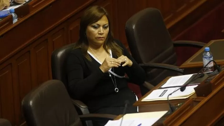 Gladys Andrade, presidenta de la Comisi&oacute;n Agraria del Congreso. Foto: Per&uacute; 21