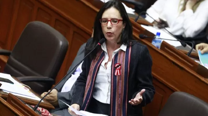 Marisa Glave, congresista del Nuevo Perú. Foto: Andina Marisa Glave, congresista del Nuevo Perú. Foto: Andina