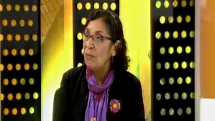 Gloria Cano. Foto: captura de TV