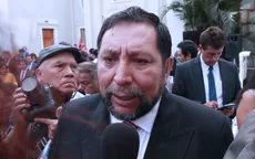 Gobernador de Apurímac: Cada día que Las Bambas para dejamos de percibir un millón y medio de soles - Noticias de baltazar-lantaron