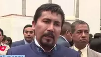 Elmer Cáceres dijo que las denuncias por violación en su contra ya fueron archivadas. Foto: Captura de TV