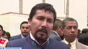 Elmer Cáceres dijo que las denuncias por violación en su contra ya fueron archivadas. Foto: Captura de TV