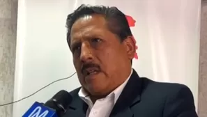 Leoncio Huayllani, gobernador regional de Huancavelica - Foto y Video: Canal N