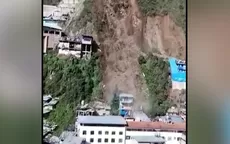 Gobernador regional de La Libertad: “Hay un estimado entre 60 y 80 casas que han sido totalmente cubiertas por el deslizamiento del cerro” - Noticias de manuel-lozada-morales