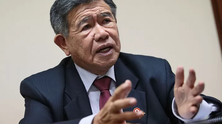 Nelson Chui apuntó que se ha tratado de contrarrestar los casos de extorsión. Foto: Andina Nelson Chui apuntó que se ha tratado de contrarrestar los casos de extorsión. Foto: Andina