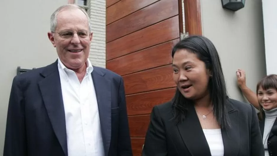 PPK y Keiko Fujimori. Foto: Perú21