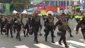 Gobierno actualiza el plan de equipamiento policial. Foto y video: Canal N