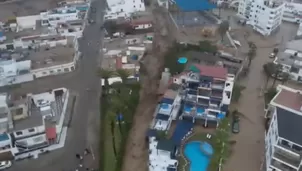 Punta Hermosa desde el aire / Foto: Andina