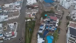 Punta Hermosa desde el aire / Foto: Andina