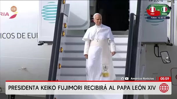Gobierno evalúa días no laborables por la visita del papa León XIV. Foto: América Noticias Gobierno evalúa días no laborables por la visita del papa León XIV. Foto: América Noticias