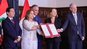 Gobierno firma contratos con Chevron para explorar lotes en cuenca Trujillo. Foto: Presidencia. Video: Canal N