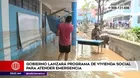 Gobierno lanzará programa de vivienda social para atender emergencia por huaicos