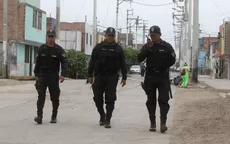 El Gobierno no descarta declarar en emergencia Trujillo y el Callao por niveles de delincuencia - Noticias de sicariato