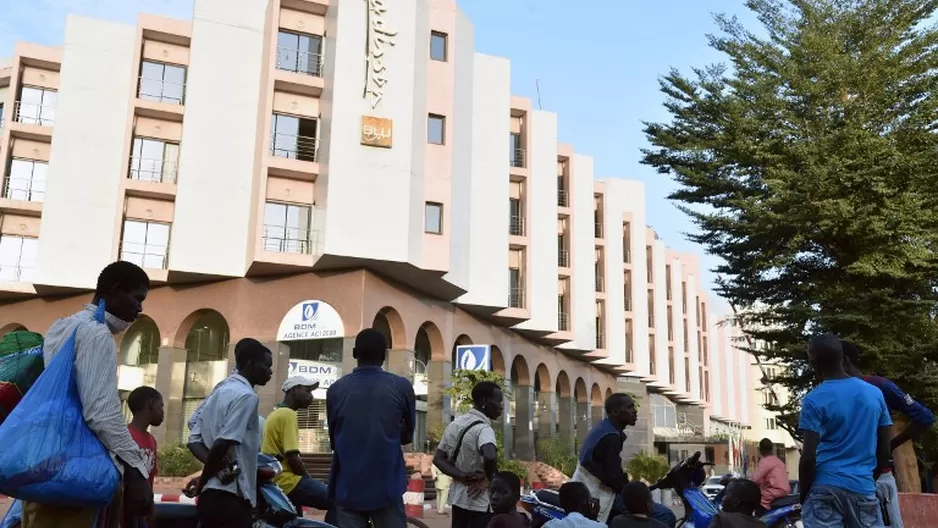 Hotel Radisson Blue de Bamako, en Mali, asaltado por terroristas. Foto: AFP