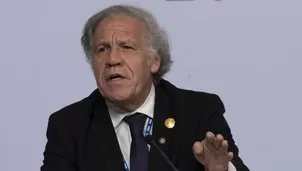 Luis Almagro. Foto: AFP / Video: Canal N