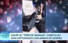 Golpe al Tren de Aragua: Cabecillas son capturados con armas de guerra - Noticias de armas
